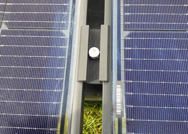 Flachdach Solarmodulhalterung