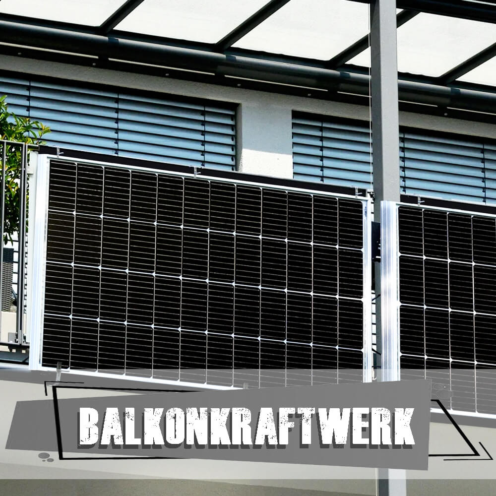 Balkonkraftwerke mit Speicher & PV-Anlagen bis 10 kWp